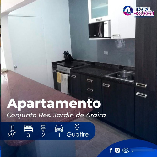 Apartamento En Venta Araira, Conjunto Res. Jardín De Araira Guatire Edo. Miranda 