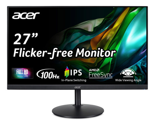 Monitor De Oficina Acer Cb272 Ebmiprx 27 Fhd 1920 X 1080 Ze