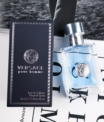 Imagen 9 de 10 de Eau De Toilette Versace Pour Homme Homem - 100 Ml