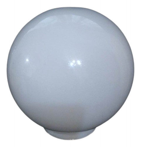 Tulipa Globo 8x15 Vidrio Opal Con Cuello 