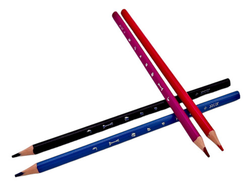 Colores Largos Triangulares Jocar C/24 ¡¡ Inmediato