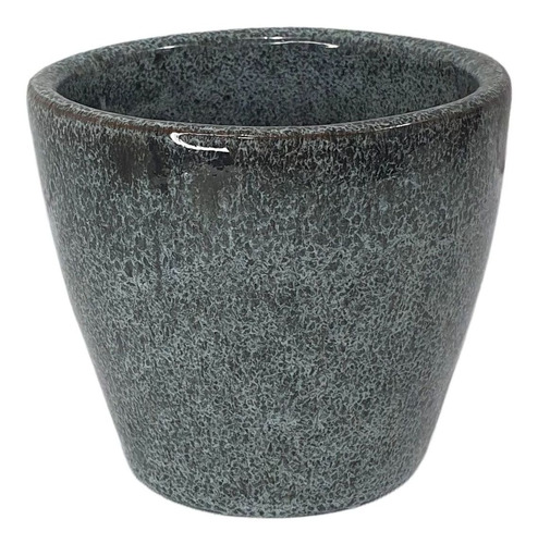 Vaso Cachepot De Cerâmica 6 Cores Para Decoração 14x12