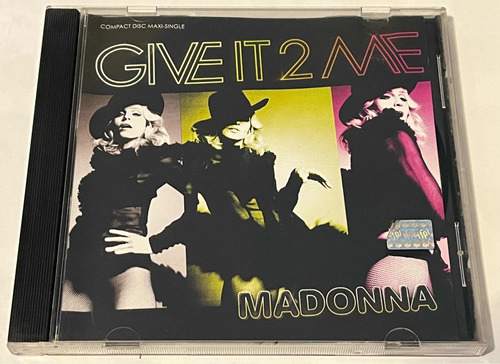 Cd Maxi-single Madonna / Give It 2 Me