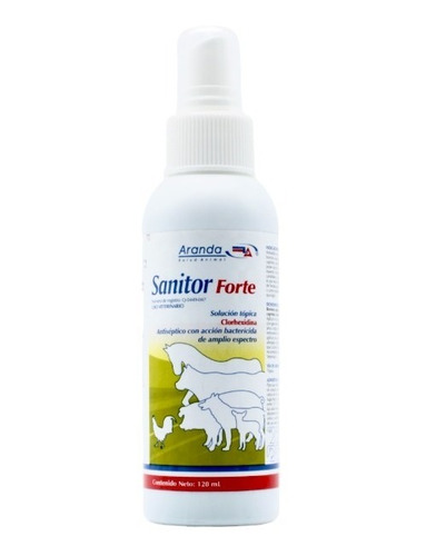 Sanitor Forte Solución Tópica 120ml