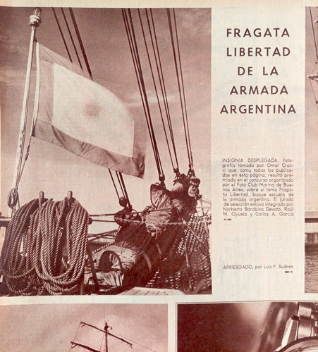 Fragata Libertad De La Armada Argentina En 1967 La Prensa