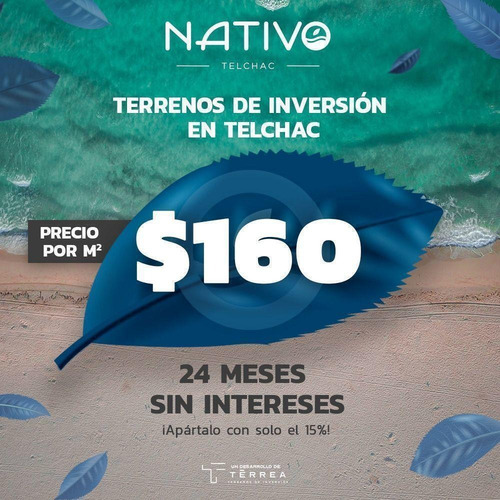 Imagen 1 de 5 de Lotes De Inversión En Yucatán Cerca De La Playa De Telchac