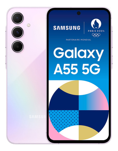 Samsung Galaxy A55 5g (256x8) Rosa - 6 Cuotas Sin Interes