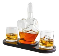 Comprar Decantador The Wine Savant Middle Finger Novelty Whisky &...