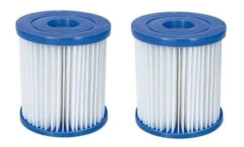 2 X Refis Filtro Bomba Bestway 1249 Lh Tipo I Mod: 58093