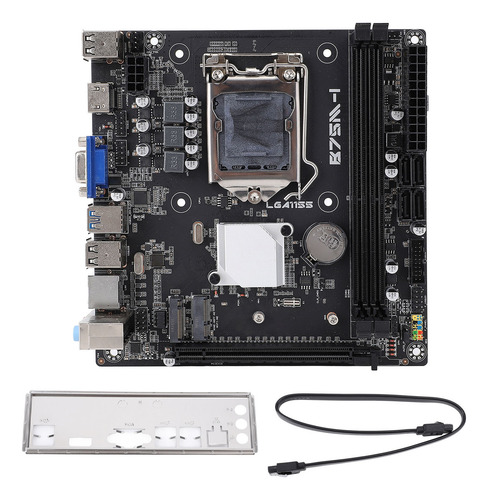 Placa Madre Ddr3 B75m-i Computadora Itx Mining Para I7 I5 I3
