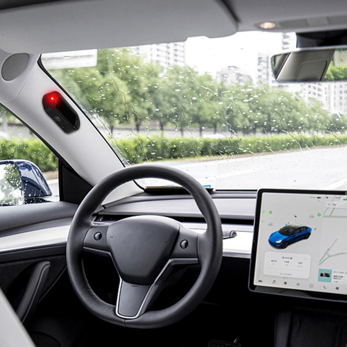 Luz De Alarma Para Coche Luz De Seguridad Simulada Solar Con