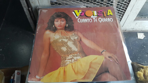 Disco De Vinilo Violetta Cuánto Te Quiero Cumbia Tropical
