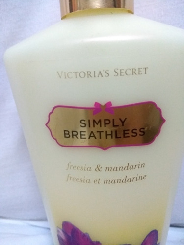 Hidratante Victoria's Secret Simply Breathless Novo