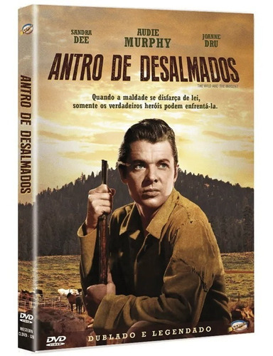 Antro De Desalmados - Dvd - Audie Murphy - Joanne Dru