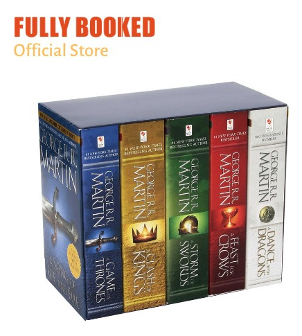 Pack 5 Libros Game Of Thrones Ingles