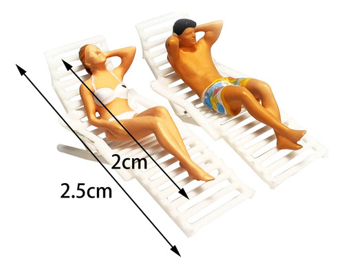 Silla De Playa Modelo Longue Life Scene Reclinable Para
