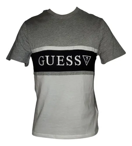Camiseta guess hombre blanca deals