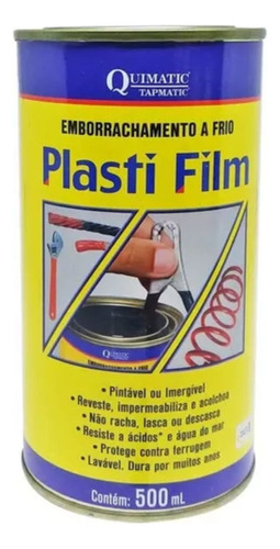 Emborrachamento A Frio Preto Plasti Film Quimatic