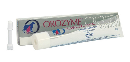 Gel Orozyme Higienizador Bucal Para Cães E Gatos 70g Inovet