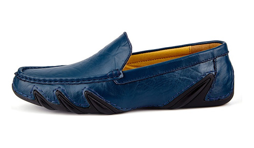 Mocasines Casuales Para Hombres Zapatos De Cuero