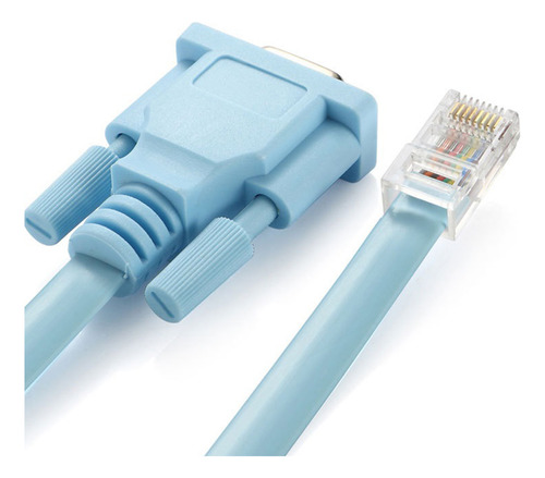 Cable De Consola Usb Rj45 Cat5 Ethernet A Rs232 Db9 Com Port