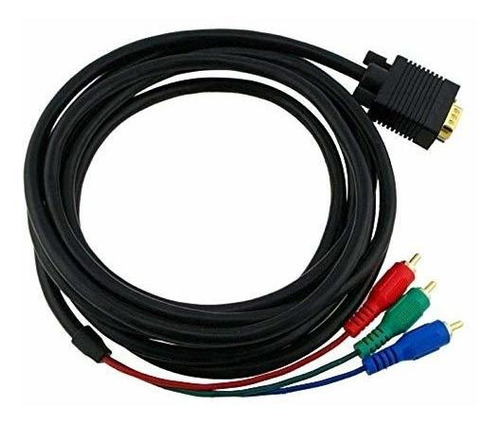 Cables Vga, Video - Yan Vga A Rgb Rca Monitor De Video Cable