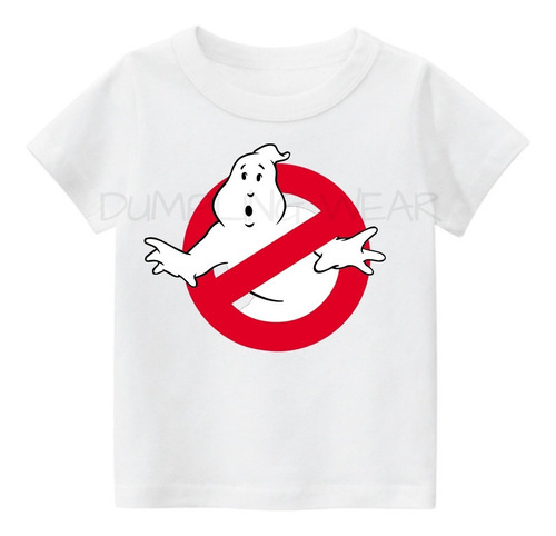 Remera Cazafantasma Ghostbusters Nena Nene Infantil Algodón