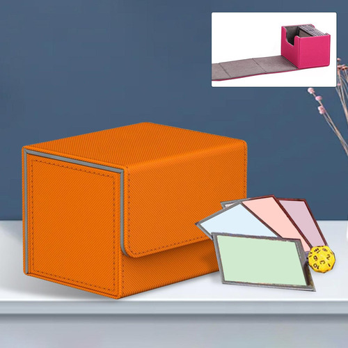 2x Premium Trading Card Deck Box Storage Para Mtg Card