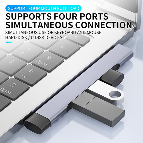 Eje Del Usb C For El Ordenador Portátil, Estación De