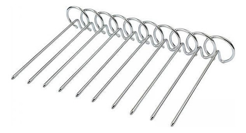 * 2 X 4x10 Uds. Brochetas Para Freidora De Aire, 2 Piezas
