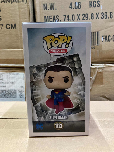 Superman Chase 1123 Justice League Funko Pop Aaa Exclusive