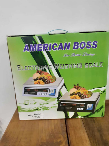 Peso Electrónico De 40 Kg. American Boss