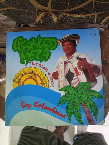 Disco Vinilo Acetato Lp Lisandro Meza 