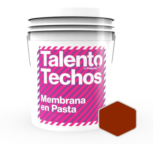 Polacrin Talento Techos Membrana En Pasta | 4kg