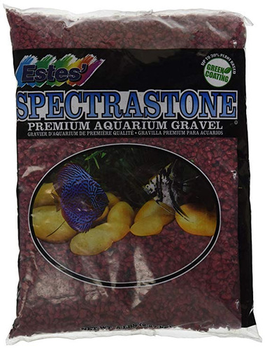 Grava Spectrastone Acuario Red Especial Para Acuarios De Agu