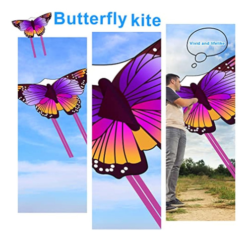 Pacote Com 3 Pipas Grandes - Butterfly Delta Dragonfly