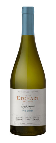 Vino Etchart Single Vineyard Viognier 750ml.