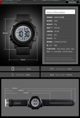 Imagen 4 de 6 de Reloj Tipo Militar Sport Navy Seal 4 Colores Sumergible 50m