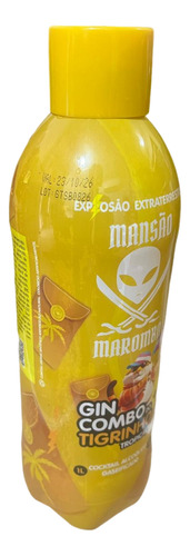 Gin Mansão Maromba Tropical Combo 1l - Do Tigrinho Sabor Frutas tropicais