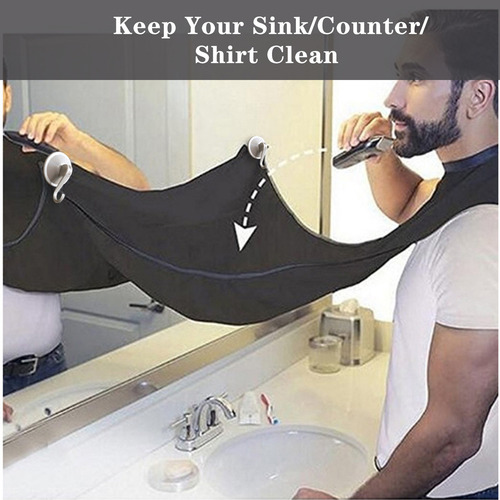 Delantal De Barba Para Afeitarse Con Ventosas, Regalo Perfec