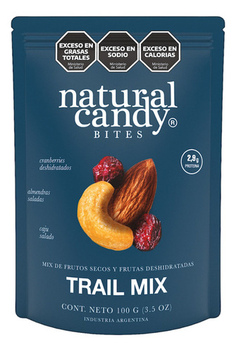 Natural Candy Trail Mix De Frutos Secos X 100g