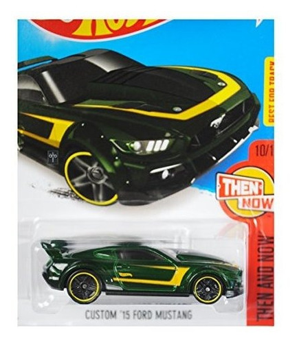 Hot Wheels 2016 Antes Y Ahora Custom '15 Ford Mustang ******