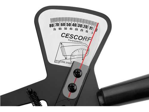 Imagem 3 de 3 de Adipômetro Plicômetro Clínico Tradicional Cescorf