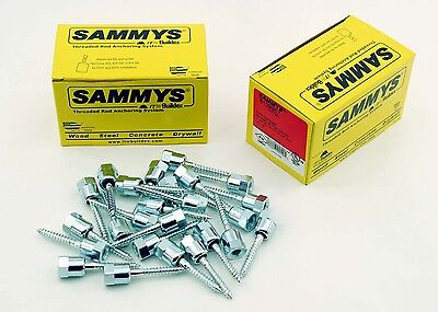 (25) Sammys 3/8-16 X 2 Swivel Threaded Rod Hanger For Wo Yyy