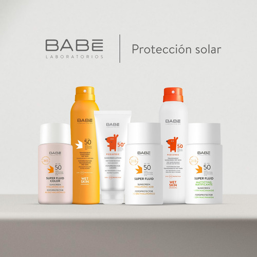 Protector Solar Babé Super Fluid Invisible Spf 50 - 50ml