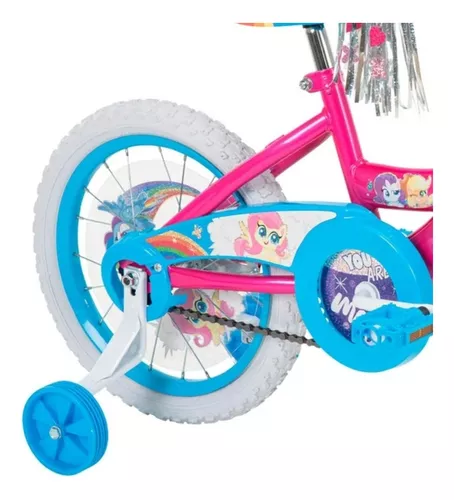 Huffy Bicicleta para niños Moto X 16  Negro con ruedines 