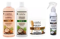 Comprar Han Combo Coco Sh + Acond + Masc + Emulsion Peinar Antifrizz