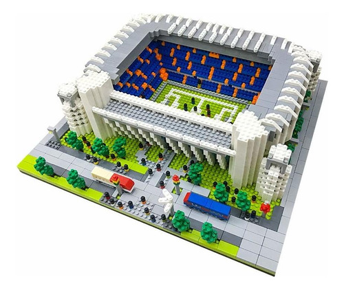 Juegos Micro Mini Blocks Real Madrid  De Modelos De  Fr80bc