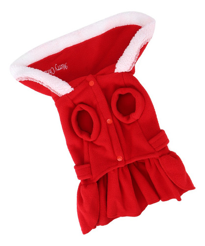 Puppy Clothes, Bonito Vestido Rojo Para Perros Pequeños, Par