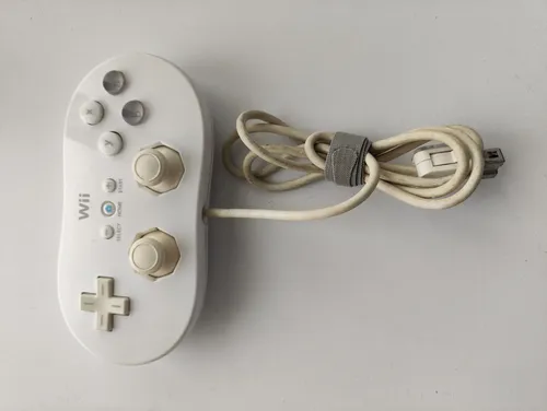 Control Pro Para Nintendo Wii O Wii U Blanco 100% Genuino (Usado)